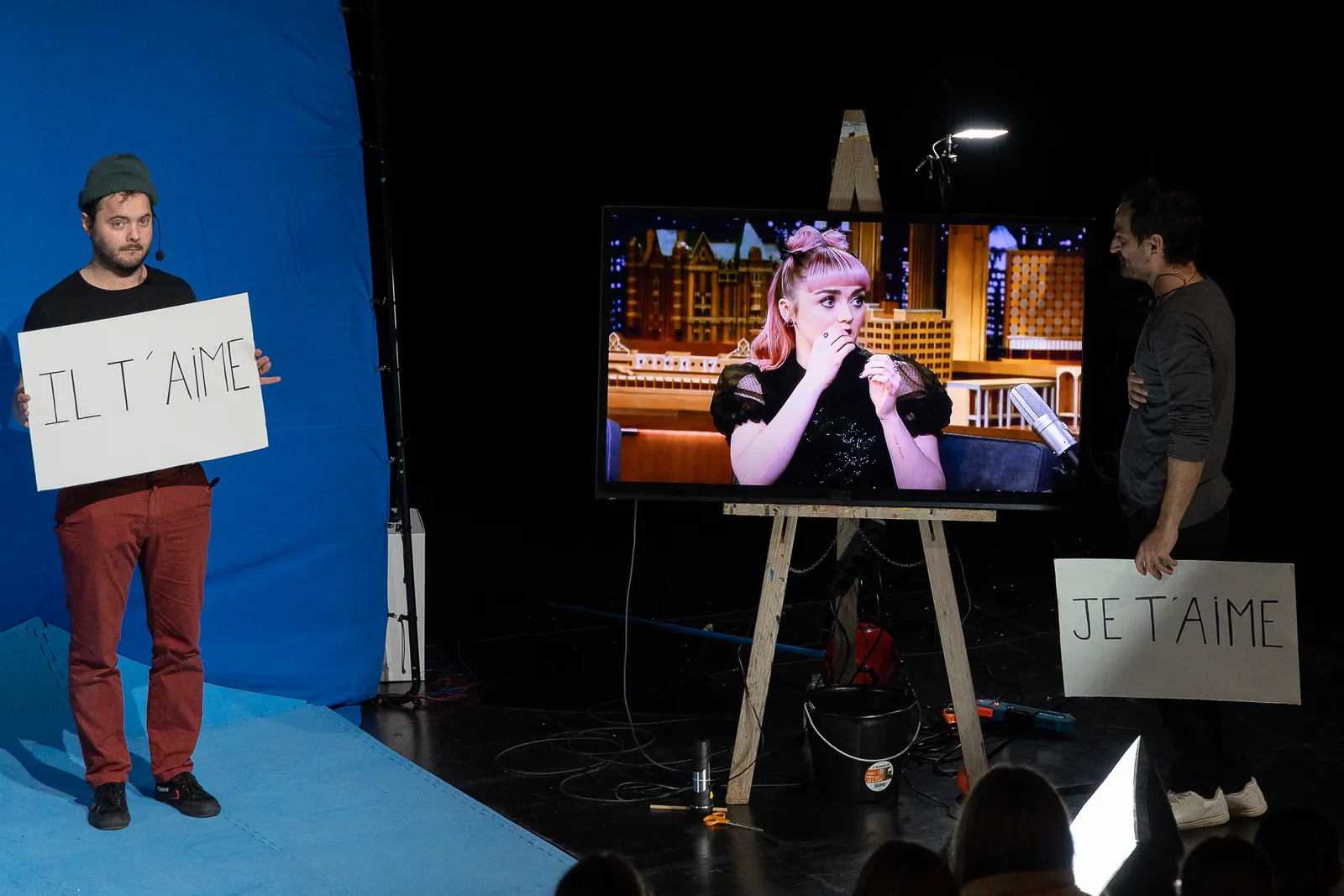 nous on n’a rien vu venir — photo du spectacle