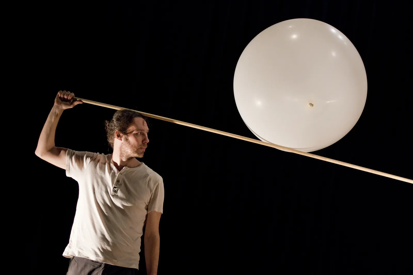 poèmes — équilibre ballon et baguette